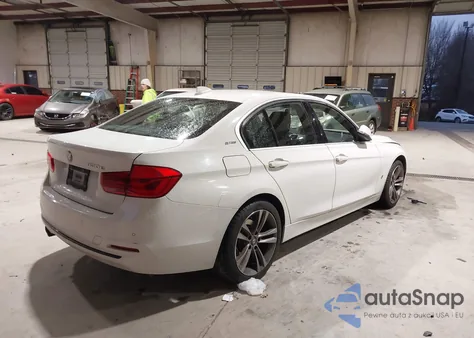 2017 BMW 330E Iperformance из США, поврежденный, VIN WBA8E1C36HA158815